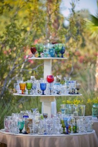small wedding 5 bicchieri