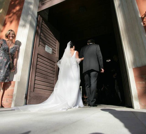 ingresso in chiesa sposa e papà