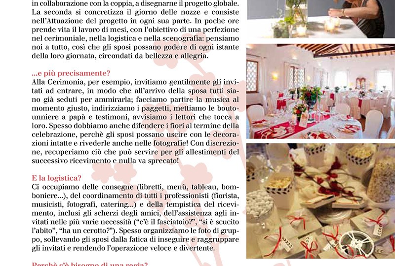 Professione wedding planner