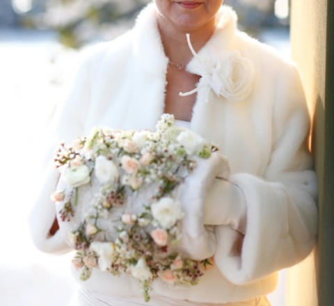 accessori invernali per sposa